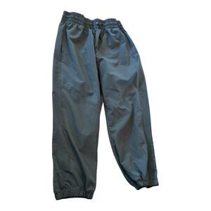 Layer 8 Dusty Blue Cropped Joggers L 25" Inseam